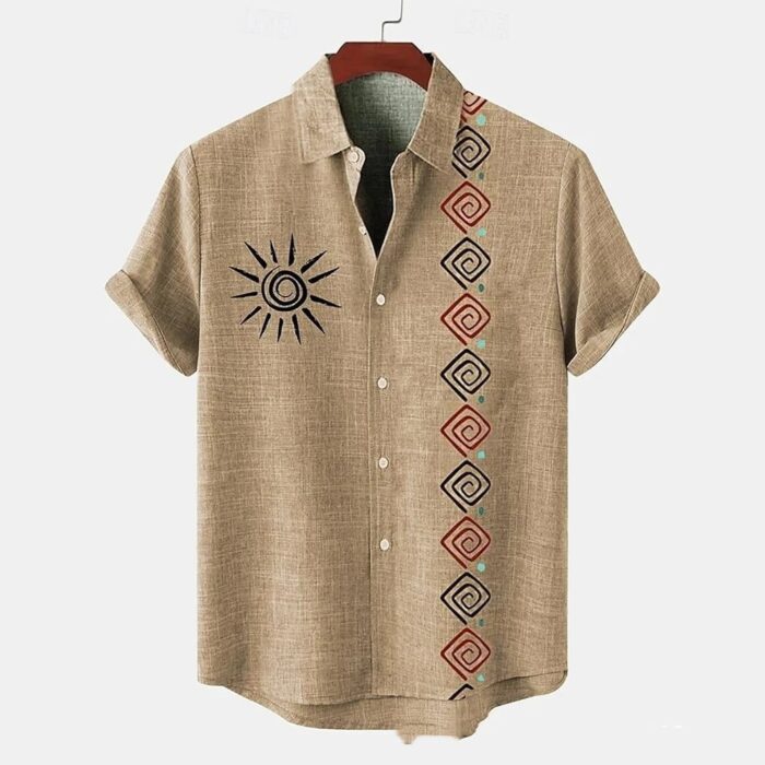 Men’s Summer Stretch Shirt – Breathable Short Sleeve - Image 3