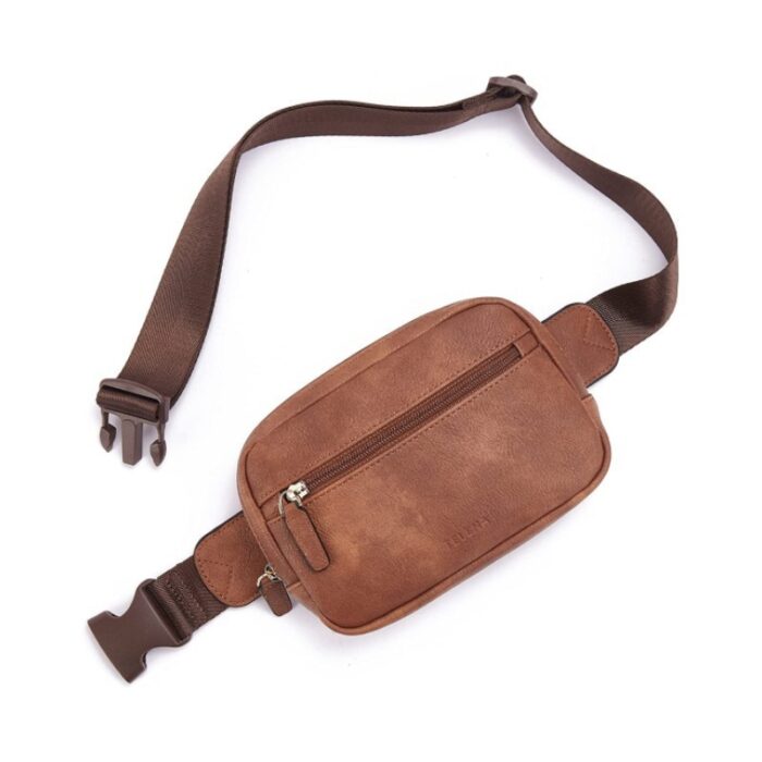 PU Leather Waist Bag – Adjustable Strap for Women - Image 4