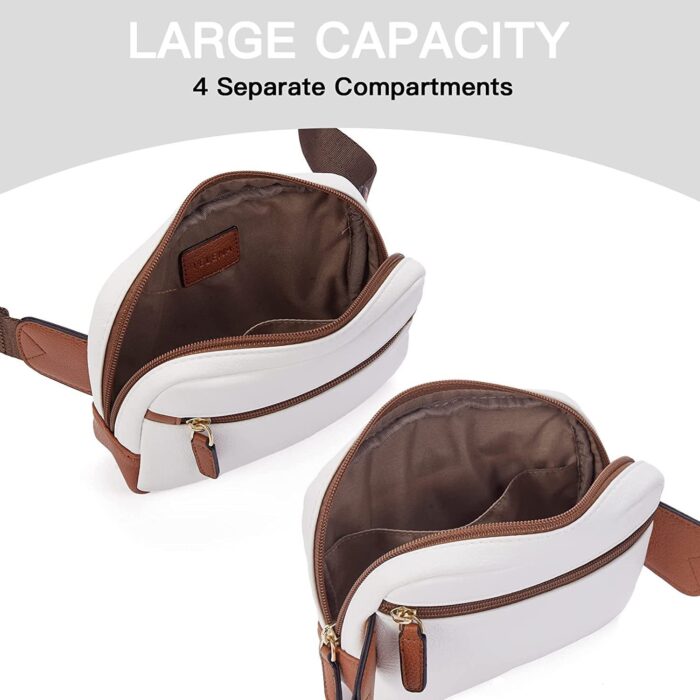 PU Leather Waist Bag – Adjustable Strap for Women - Image 2