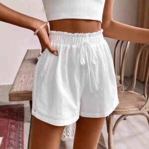 Casual Solid Summer Shorts – Loose Fit