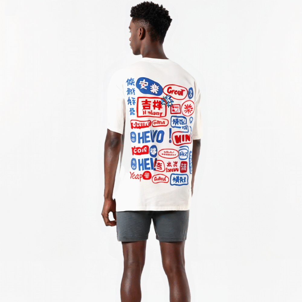 Men’s Manga Graphic Tee – Harajuku Cotton Style