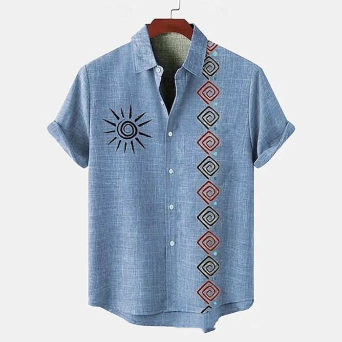 Men’s Summer Stretch Shirt – Breathable Short Sleeve - Image 4