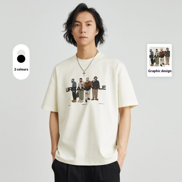 Trendy Graphic Tee for Men