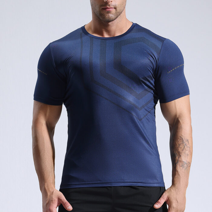 Men’s Quick-Dry Workout T-Shirt – Summer Activewear - Image 6