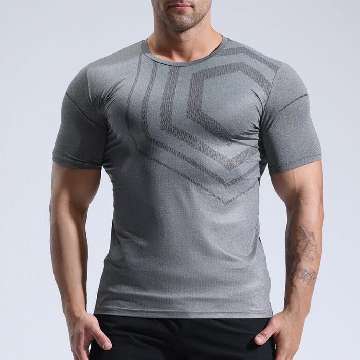 Men’s Quick-Dry Workout T-Shirt – Summer Activewear