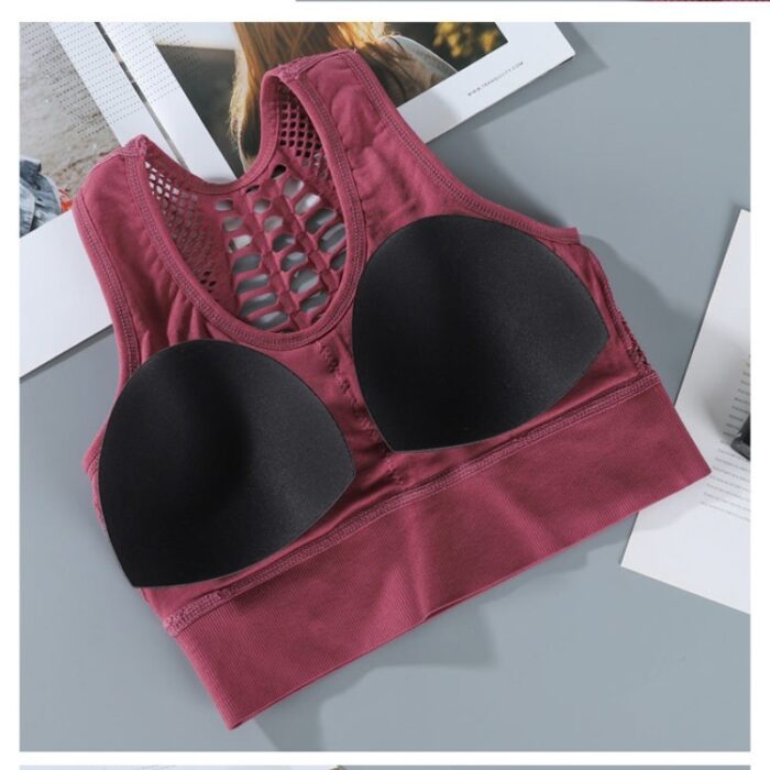 Women’s Mesh Sports Bra – Breathable & Stylish Fit - Image 6
