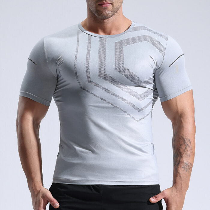 Men’s Quick-Dry Workout T-Shirt – Summer Activewear - Image 9