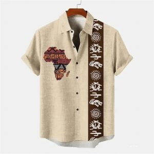 Men’s Summer Stretch Shirt – Breathable Short Sleeve