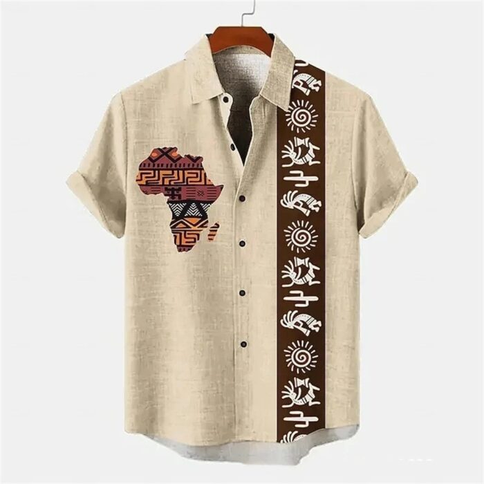 Men’s Summer Stretch Shirt – Breathable Short Sleeve