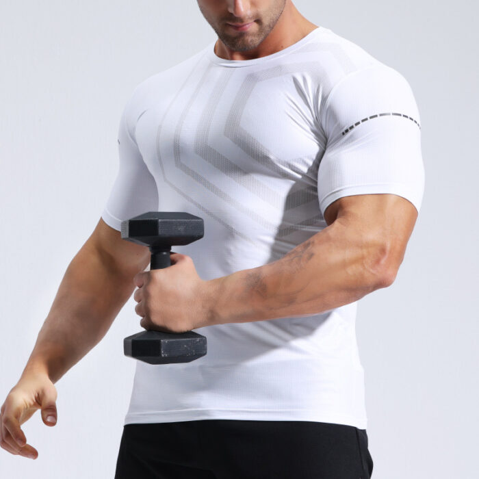 Men’s Quick-Dry Workout T-Shirt – Summer Activewear - Image 10