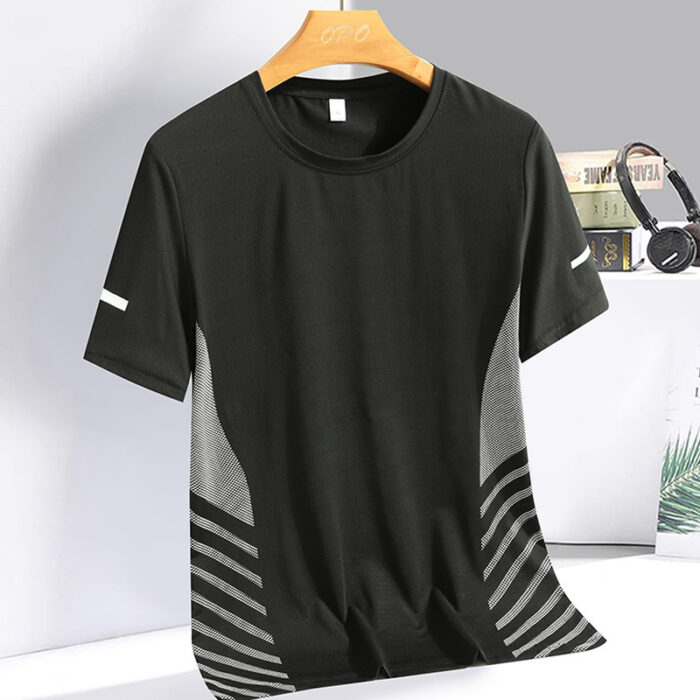 Men’s Ice Silk Quick-Dry Summer Tee
