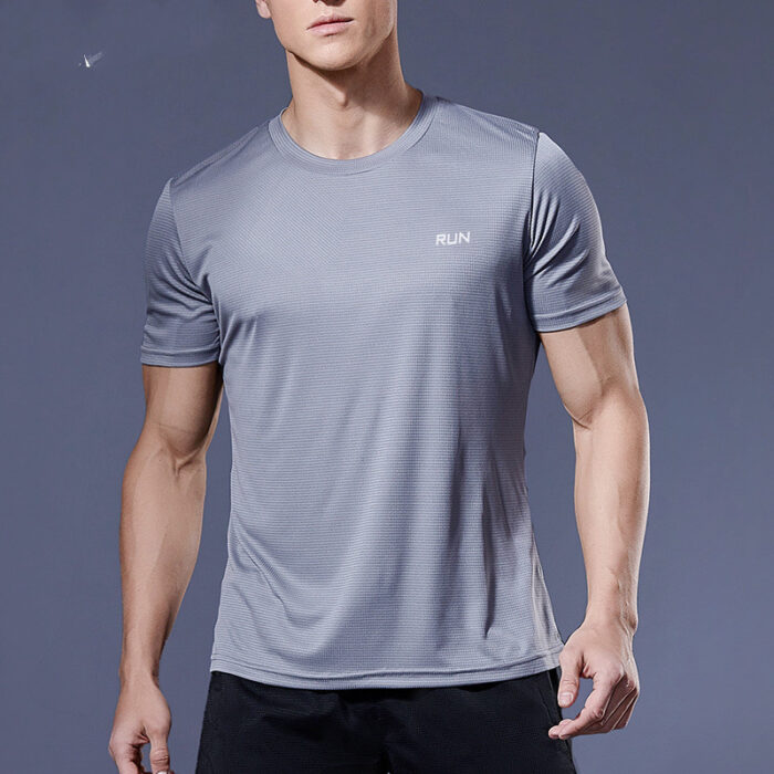 Quick-Dry Sports Tee – Men’s Workout Shirt - Image 4