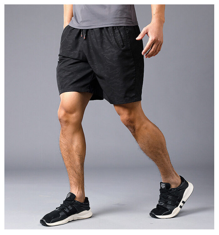 Quick-Dry Sports Shorts – Loose Plus-Size Men’s Summer Shorts - Image 3