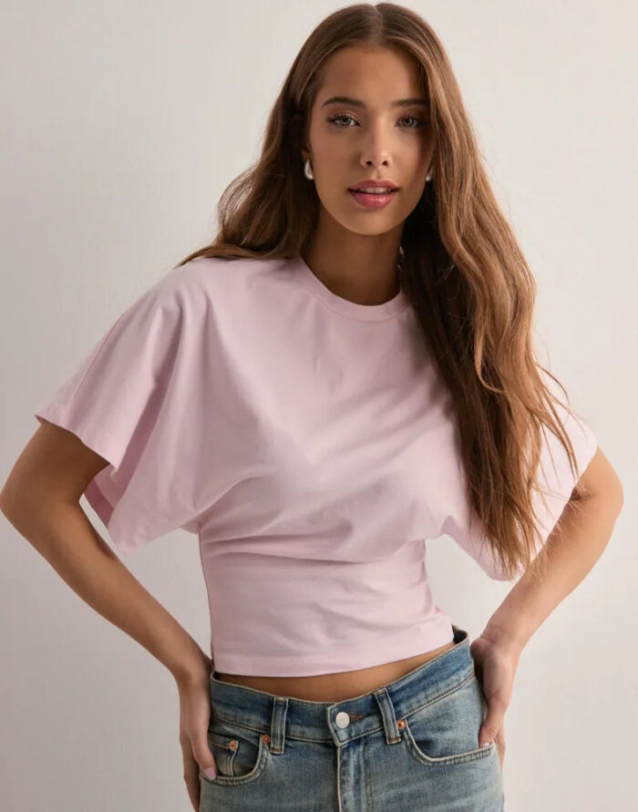 Loose Sleeve Round Neck Top - Image 3