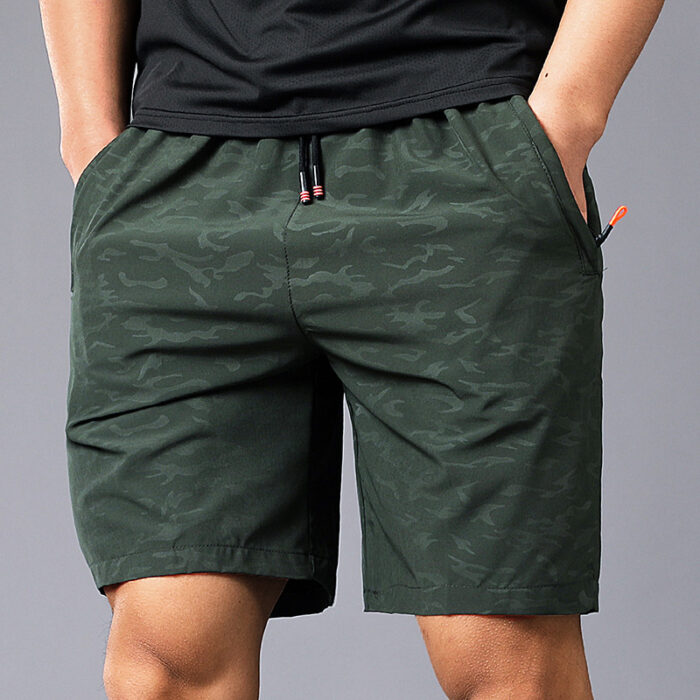 Quick-Dry Sports Shorts – Loose Plus-Size Men’s Summer Shorts - Image 2