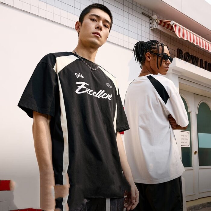 Basketball-Inspired Cotton Tee – Men’s Casual Sportswear - Image 6