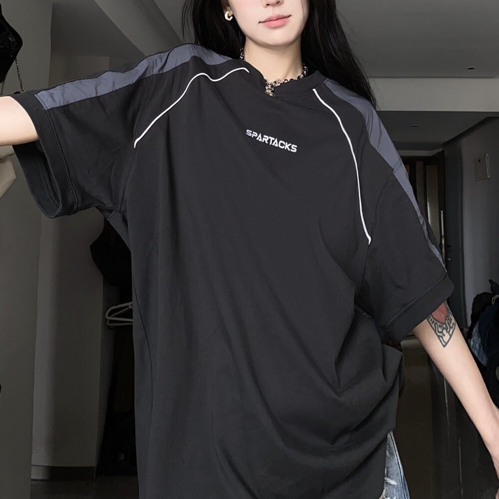 Oversized Women's Summer T-Shirt – Loose Fit Short Sleeve Tee