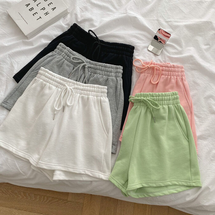High Waist Wide Leg Summer Shorts - Image 3