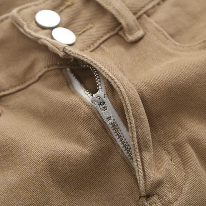 High Waist Denim Shorts - Image 2