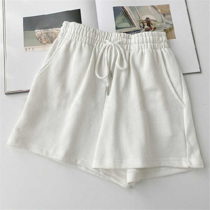 High Waist Wide Leg Summer Shorts - Image 2