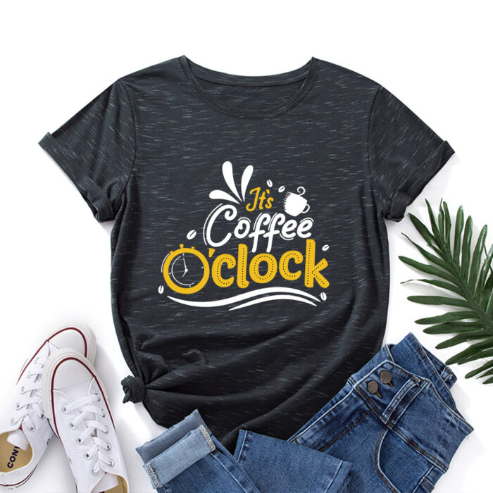 Bold Letter Print Oversized Tee – Women's Casual Summer T-Shirt - Image 4